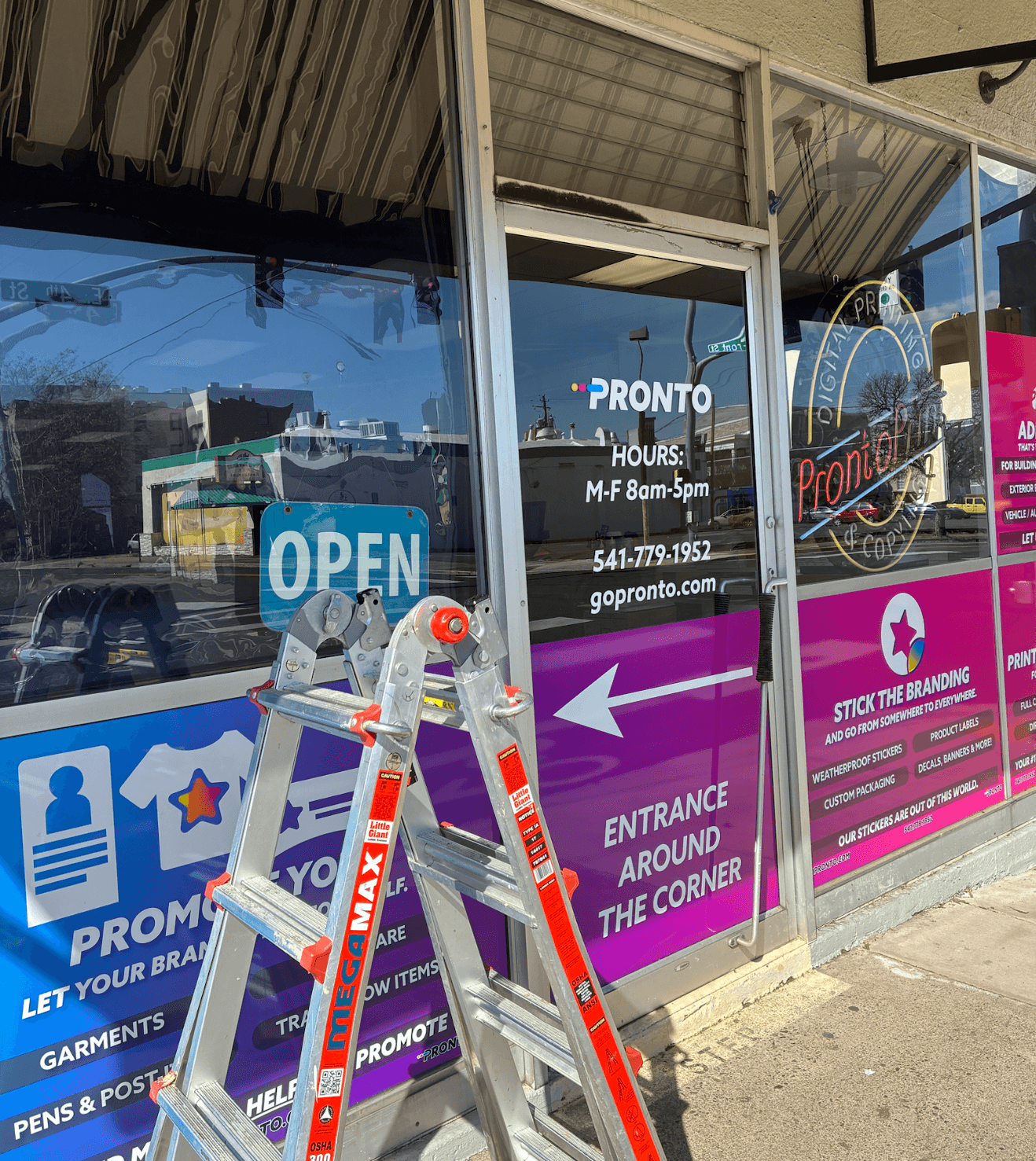 pronto print window cleaning service